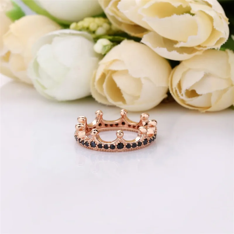(immagine per) Anello Pandora Corona In Rose Gold - Visualizza 3