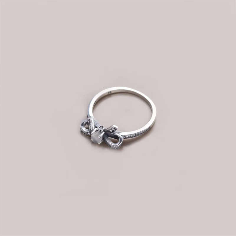 (immagine per) Anello Fiocco Delicato 190971P Anelli Pandora - Visualizza 2