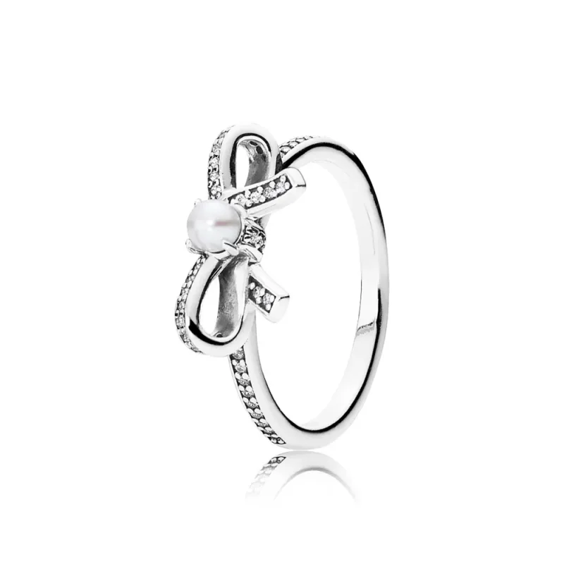 (immagine per) Anello Fiocco Delicato 190971P Anelli Pandora