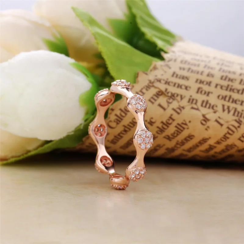 (immagine per) Anello Pandora Moderno Lovepods In Rose Gold - Visualizza 2