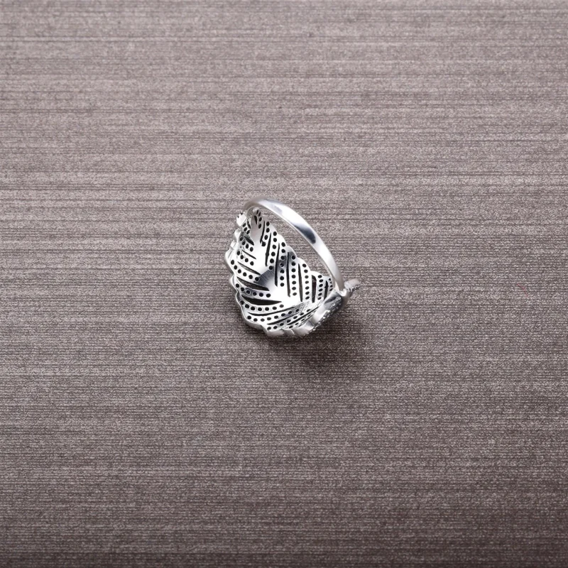 (immagine per) Anello in argento con piuma - 190886CZ - Anelli | PANDORA - Visualizza 3