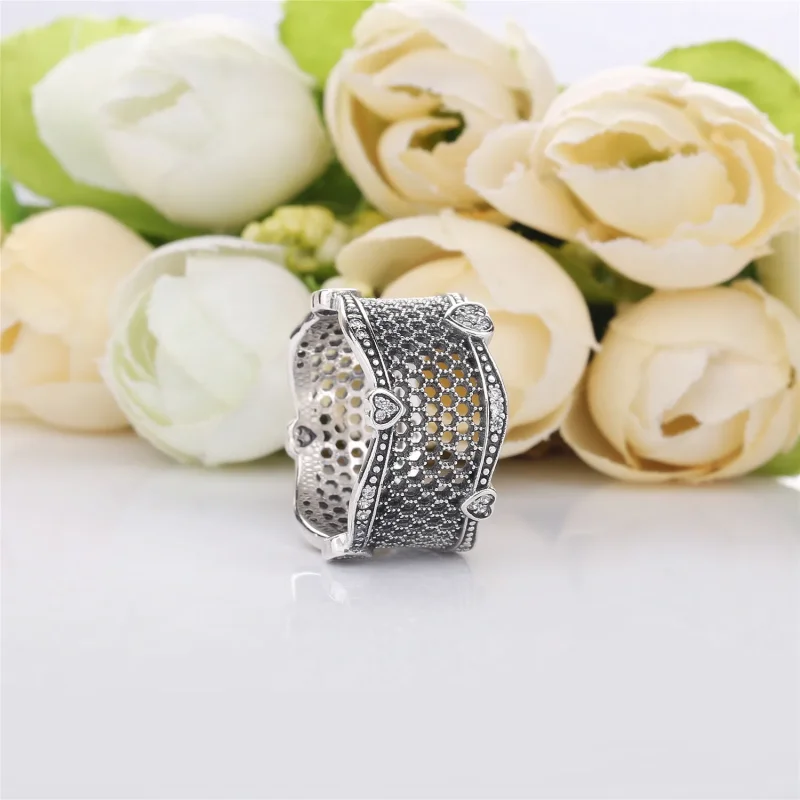 (immagine per) Anello PANDORA Pizzo dâ€™Amore - Visualizza 2