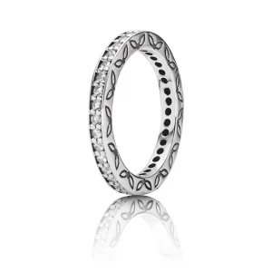 (immagine per) Anello Eternity in argento con zirconia cubica - 190618CZ - Anelli | PANDORA