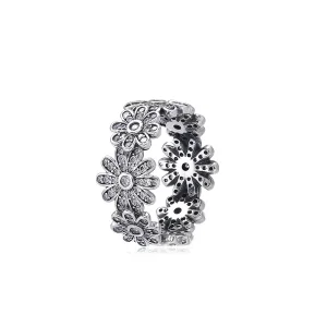 (immagine per) Anello in argento con Fiore | PANDORA