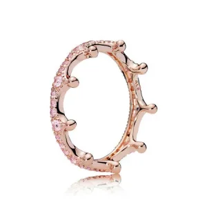 (immagine per) Anello Corona Incantata Rosa Pandora