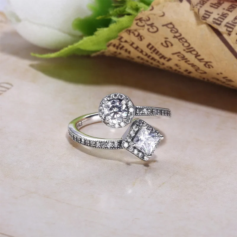 (immagine per) Anello Eleganza Astratta 191031Cz Anelli Pandora - Visualizza 2