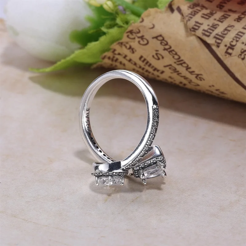 (immagine per) Anello Eleganza Astratta 191031Cz Anelli Pandora - Visualizza 3