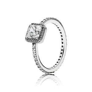 (immagine per) Anello Brillantini Classico Solitario 190947Cz Anelli Pandora