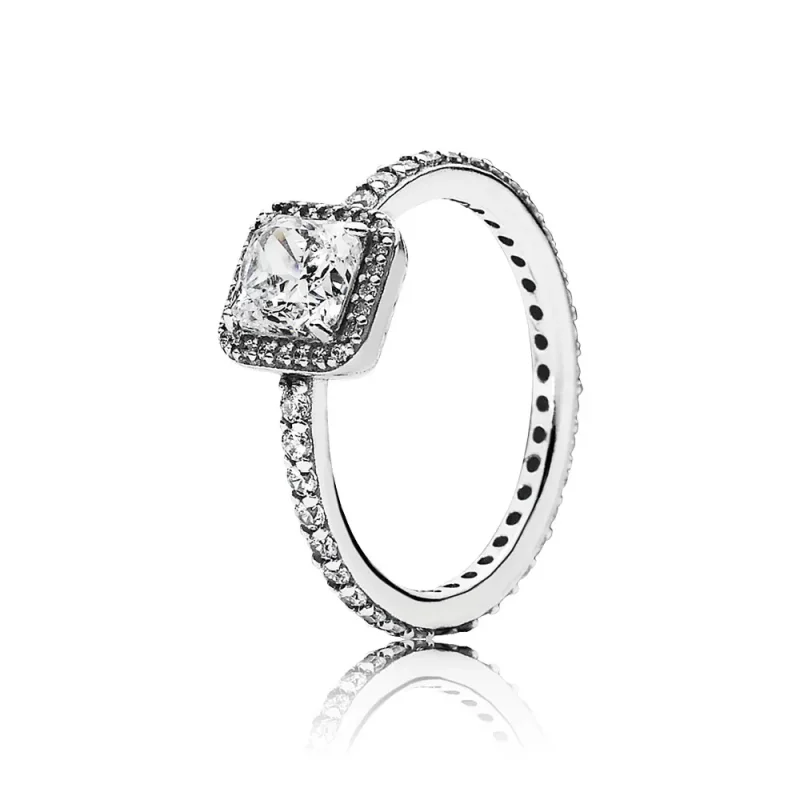 (immagine per) Anello Brillantini Classico Solitario 190947Cz Anelli Pandora
