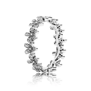 (immagine per) Anello fascia di Margherite Luminose - 190934CZ - Anelli | PANDORA