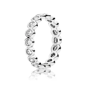 (immagine per) Anello Glamour Brillante - 190942CZ - Anelli | PANDORA