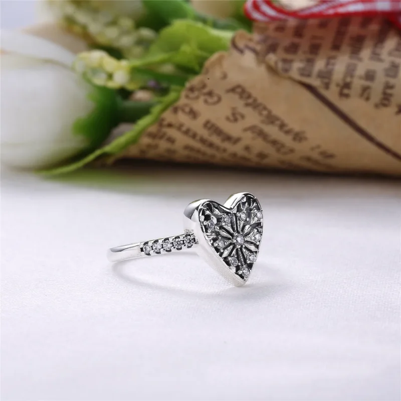 (immagine per) Anello Cuore Dinverno 196371Cz Anelli Pandora - Visualizza 3