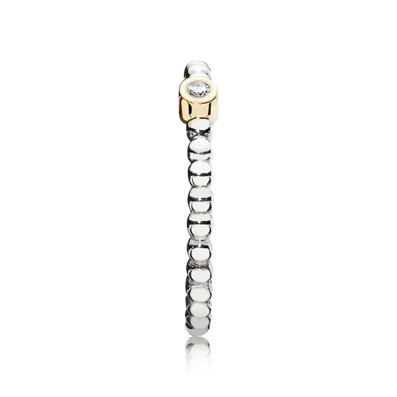 (immagine per) Anello in argento con oro, diamante, 3 ct w/vs - 190214D - Anelli | PANDORA - Visualizza 2