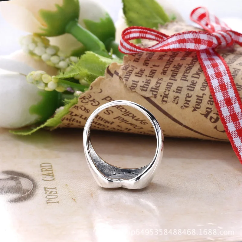 (immagine per) Anello Sigillo Cuore 191042Cz Anelli Pandora - Visualizza 3