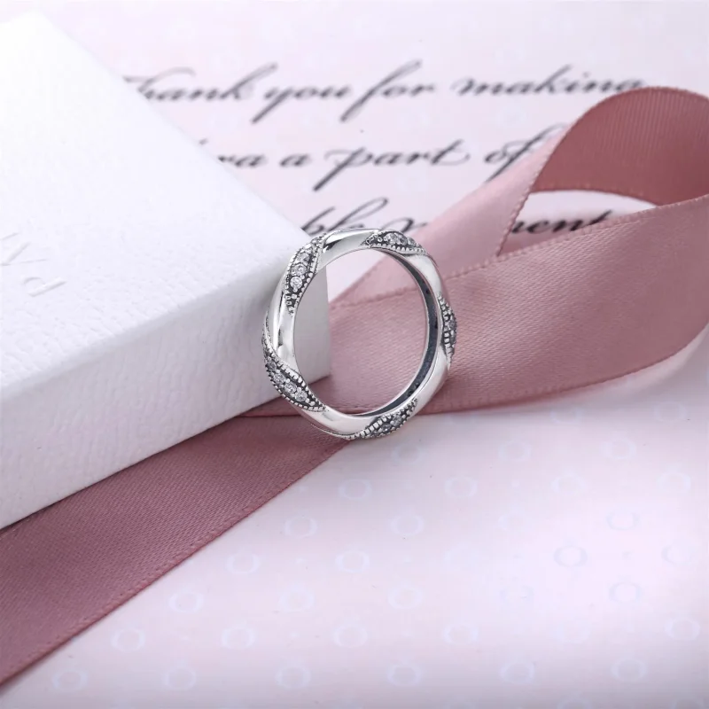 (immagine per) Anello Nastro Damore 190981Cz Anelli Pandora - Visualizza 2
