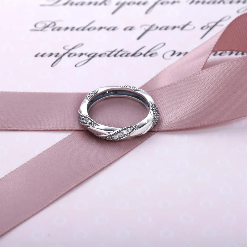 (immagine per) Anello Nastro Damore 190981Cz Anelli Pandora - Visualizza 3