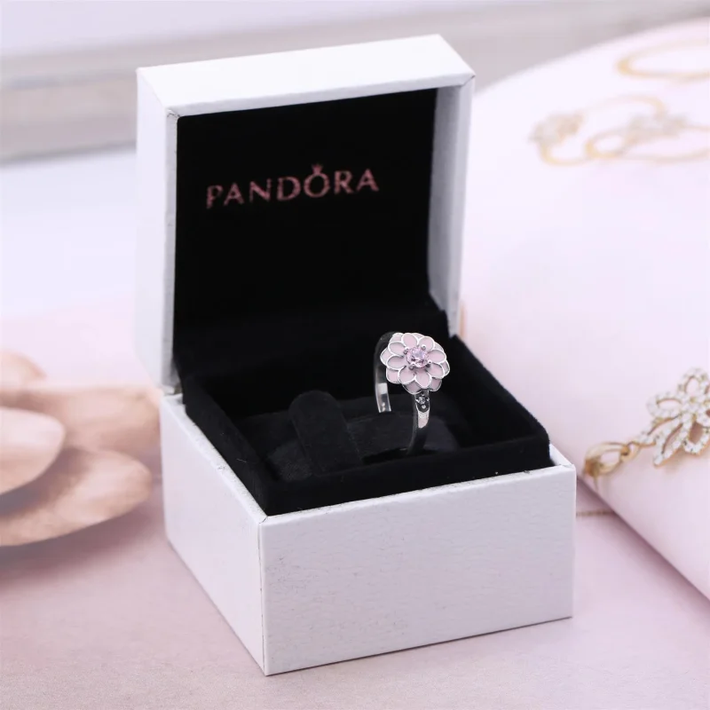 (immagine per) Anello Dalia in fiore - 190985NBP - Anelli | PANDORA - Visualizza 4