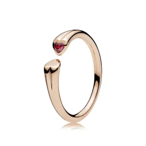 (immagine per) Anello Due Cuori Pandora