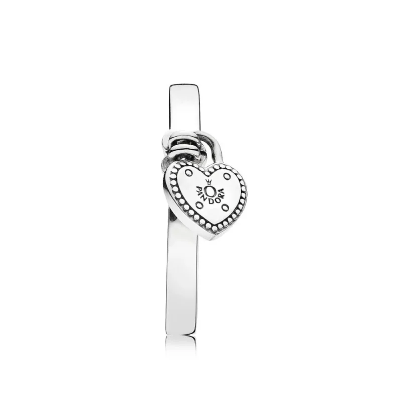 (immagine per) Anello Lucchetto d'Amore | PANDORA - Visualizza 3
