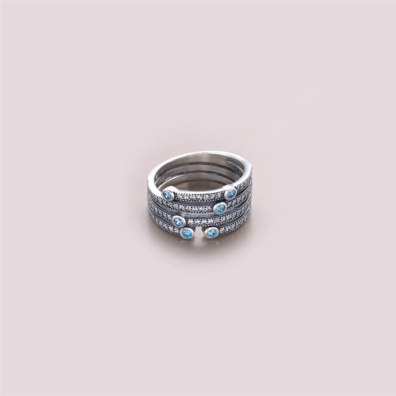 (immagine per) Anello Oceano Luccicante 191002Czf Anelli Pandora - Visualizza 2
