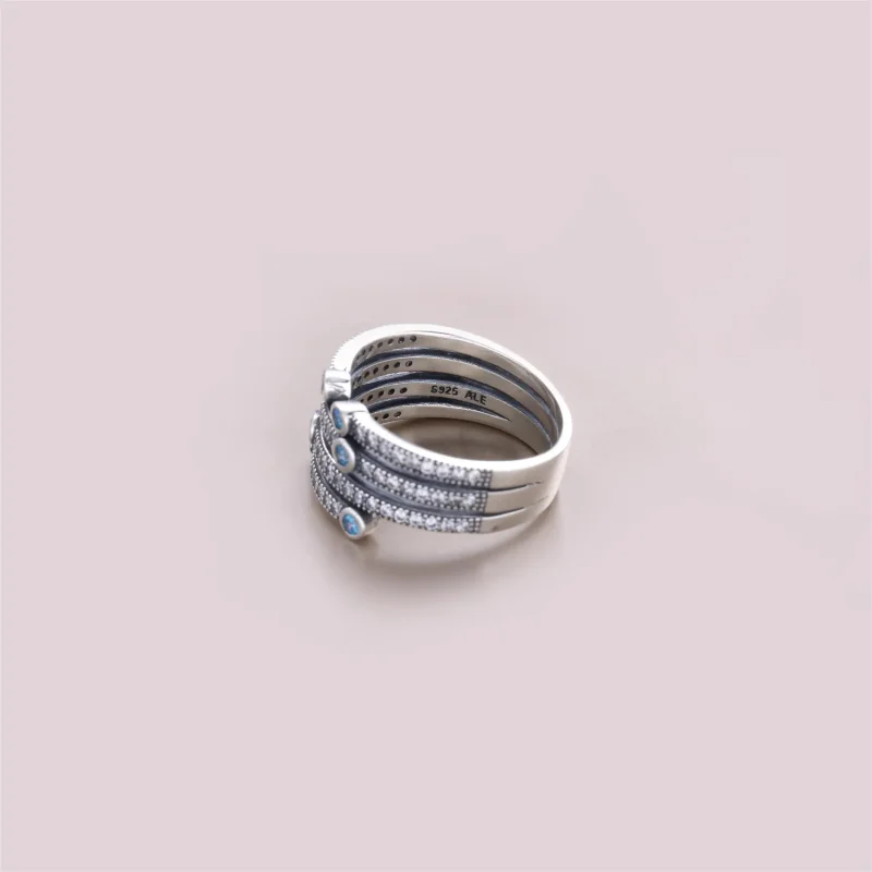 (immagine per) Anello Oceano Luccicante 191002Czf Anelli Pandora - Visualizza 3