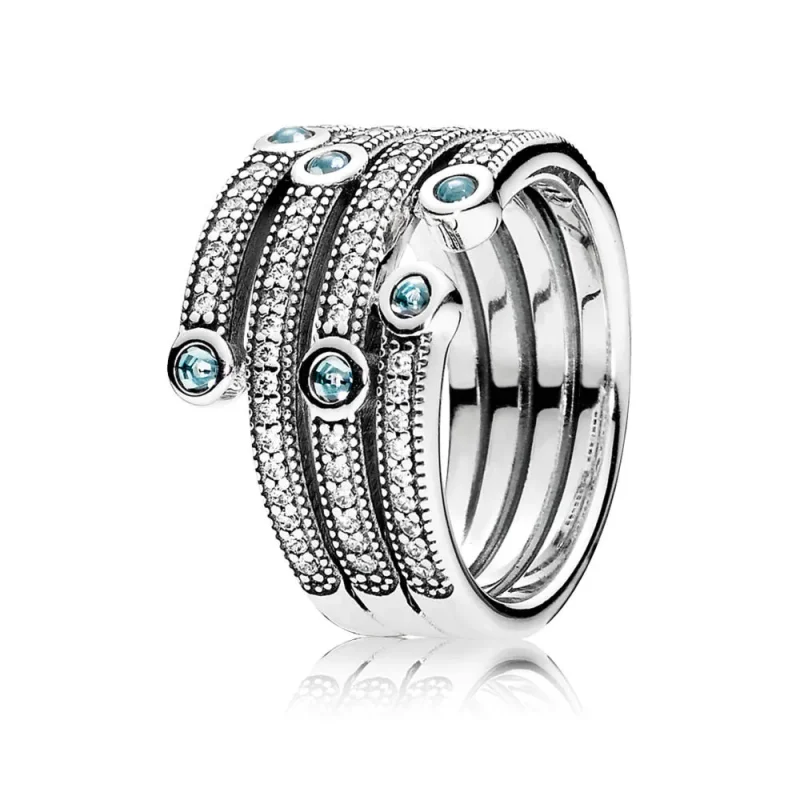 (immagine per) Anello Oceano Luccicante 191002Czf Anelli Pandora