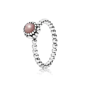 (immagine per) Anello con pietra natale Ottobre - 190854POP - Anelli | PANDORA
