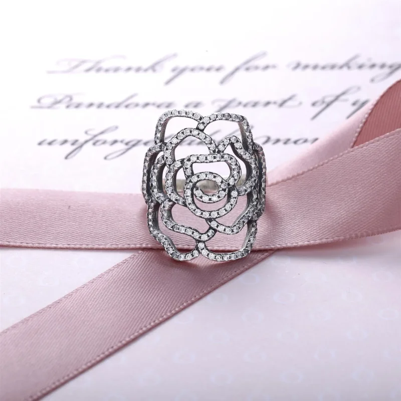 (immagine per) Anello Rosa Preziosa | PANDORA - Visualizza 2