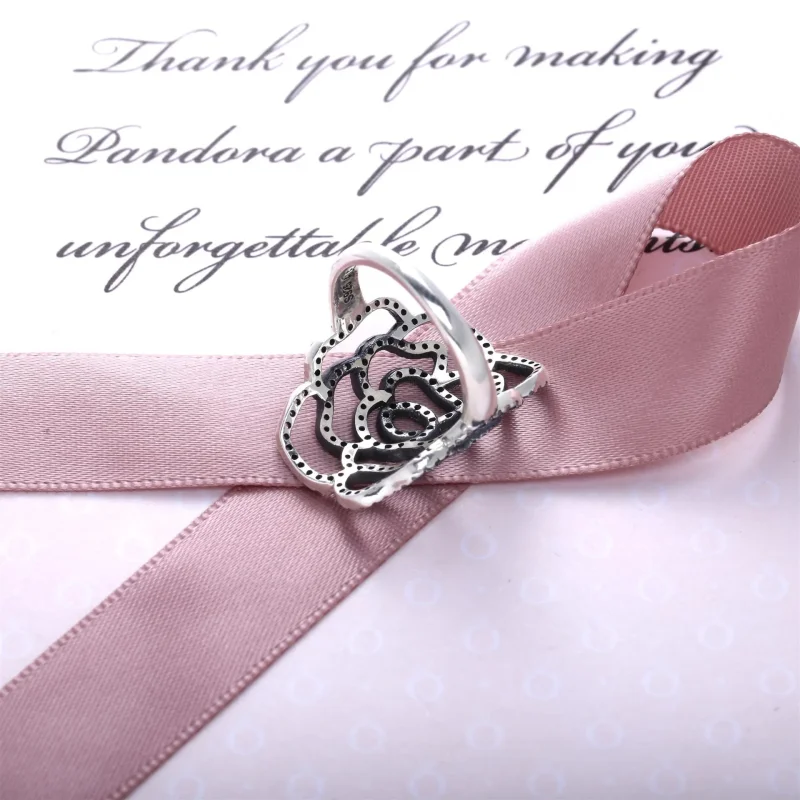 (immagine per) Anello Rosa Preziosa | PANDORA - Visualizza 3