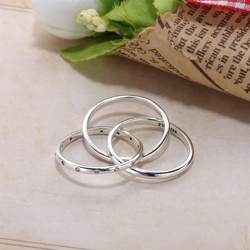 (immagine per) Anello In Argento Con Per Sempre Unito Pandora - Visualizza 3