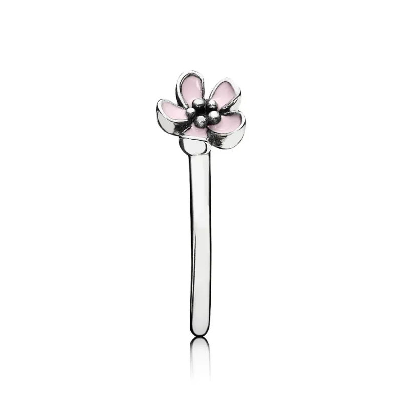 (immagine per) Anello in argento e fiore di ciliegio rosa - 190879EN40 - Anelli | PANDORA - Visualizza 2