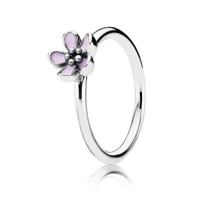 (immagine per) Anello in argento e fiore di ciliegio rosa - 190879EN40 - Anelli | PANDORA