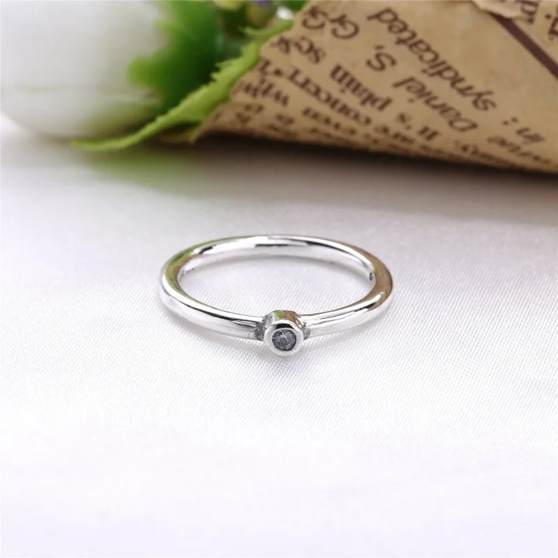 (immagine per) Anello in argento con oro, diamante, 3 ct w/vs - 190213D - Anelli | PANDORA - Visualizza 2