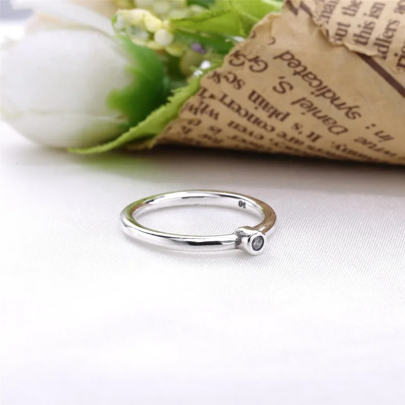 (immagine per) Anello in argento con oro, diamante, 3 ct w/vs - 190213D - Anelli | PANDORA - Visualizza 3