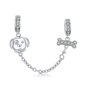 (immagine per) Catena di Sicurezza tipo Pandora Adorabile cucciolo - SCC1434