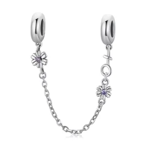 (immagine per) Catena di Sicurezza tipo Pandora Fiori retrò - SCC2100