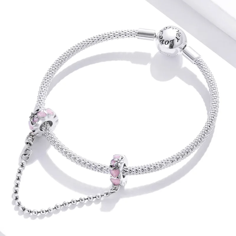 (immagine per) Catena di Sicurezza tipo Pandora Amore Daisy - SCC1799 - Visualizza 3