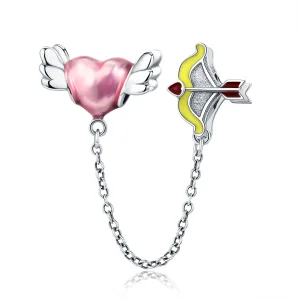 (immagine per) Catena di Sicurezza tipo Pandora Auguri d'amore - SCC628