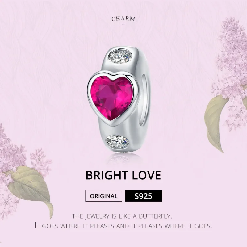 (immagine per) Distanziatore tipo Pandora Amore luminoso - BSC123 - Visualizza 5