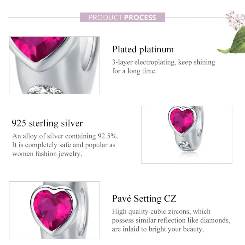 (immagine per) Distanziatore tipo Pandora Amore luminoso - BSC123 - Visualizza 7