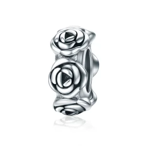 (immagine per) Distanziatore tipo Pandora Corona di rose - SCC596