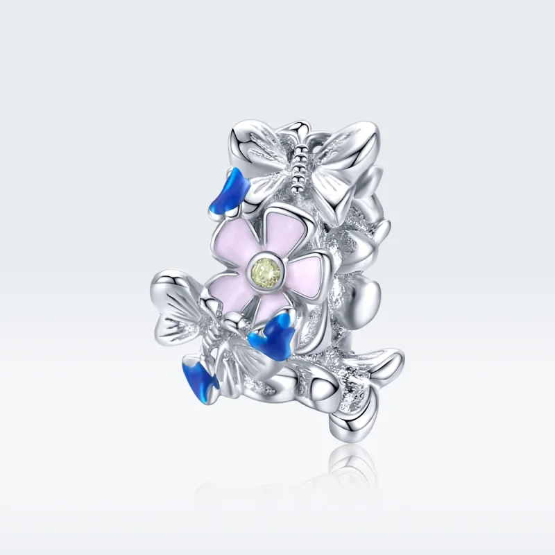 (immagine per) Distanziatore tipo Pandora Giardino colorato - BSC288 - Visualizza 5
