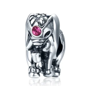 (immagine per) Distanziatore tipo Pandora Simpatico cucciolo di elefante - SCC321