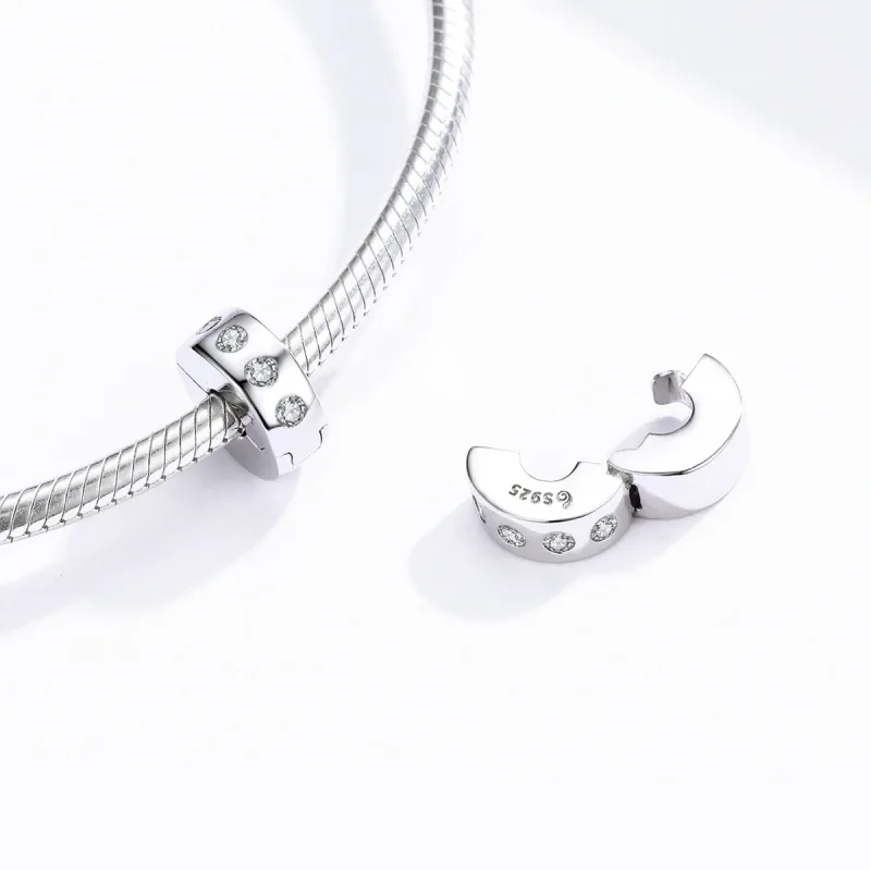 (immagine per) Distanziatore tipo Pandora Zirconia - BSC165 - Visualizza 4