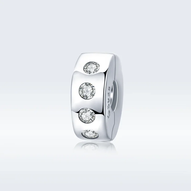 (immagine per) Distanziatore tipo Pandora Zirconia - BSC165 - Visualizza 5