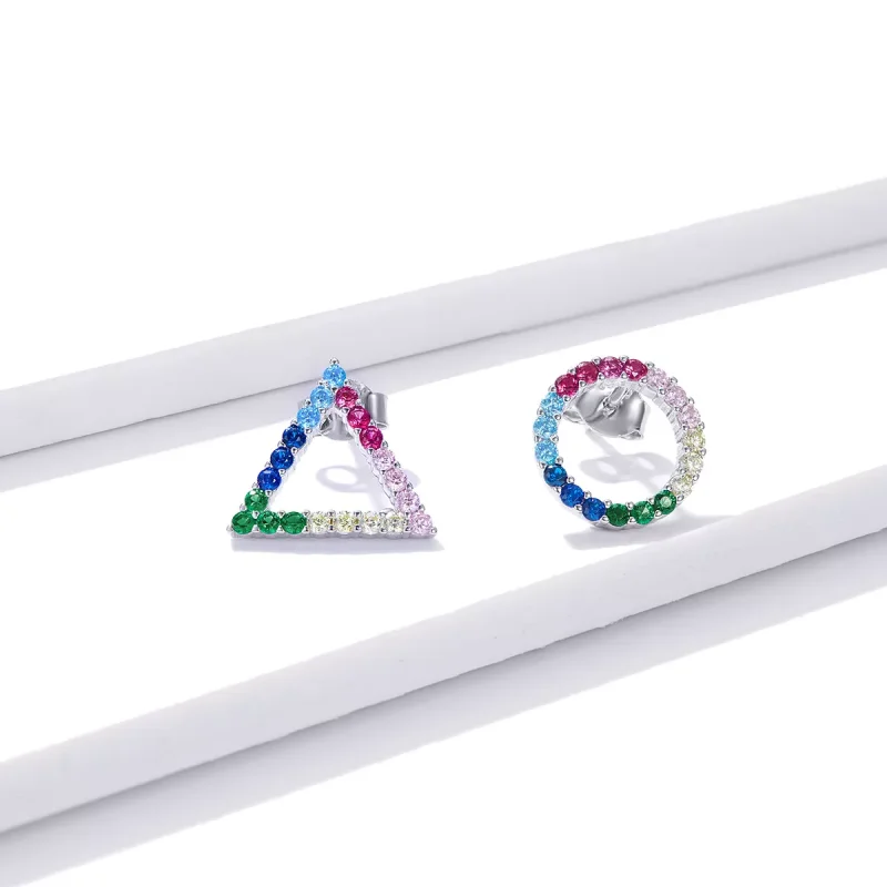 (immagine per) Orecchini a Lobo tipo Pandora Geometria - BSE482 - Visualizza 2