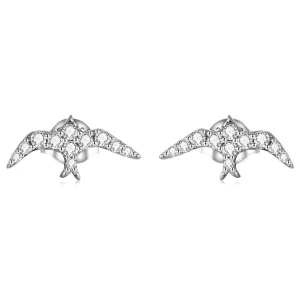 (immagine per) Orecchini a Lobo tipo Pandora Mini Rondine - BSE594