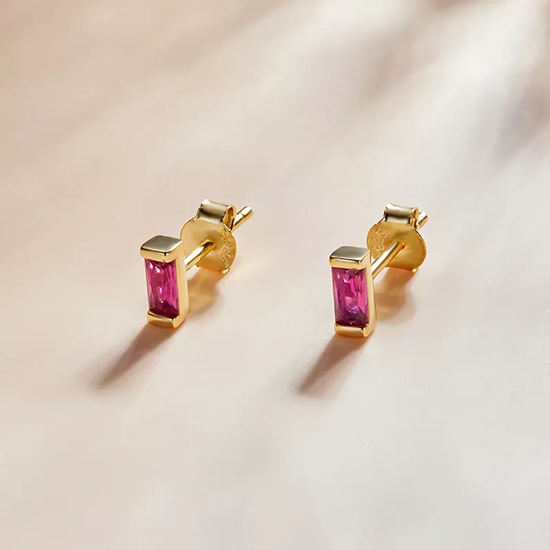 (immagine per) Orecchini a Lobo tipo Pandora Zirconio cubico colorato - Rosa - SCE1241-OR - Visualizza 2