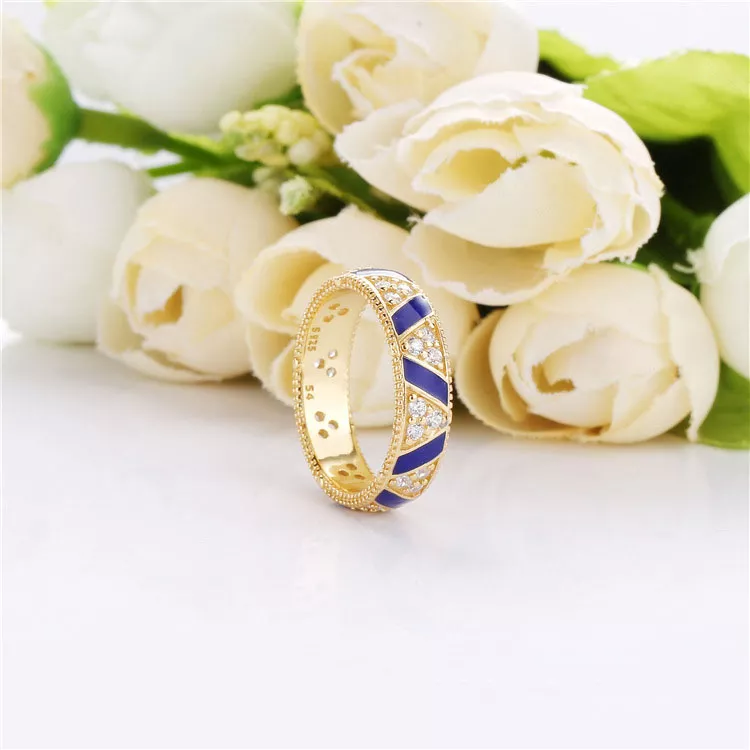 (immagine per) Anello PANDORA Pietre e strisce esotiche 168057CZ - Visualizza 2