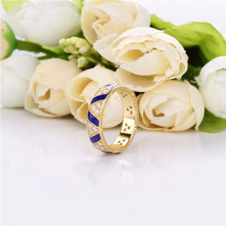 (immagine per) Anello PANDORA Pietre e strisce esotiche 168057CZ - Visualizza 4